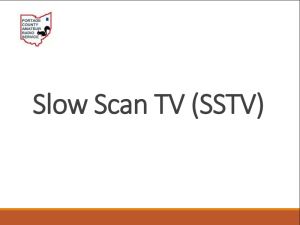 Slow Scan TV